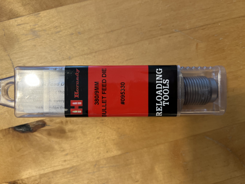 Hornady Bullet Feed Geschosszuführung Matritze – Bild 1