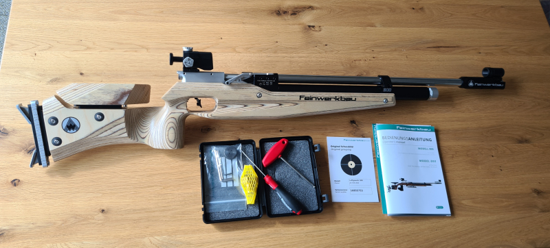 Feinwerkbau Luftgewehr Modell 800 Universal, neu und ungeschossen. – Bild 3