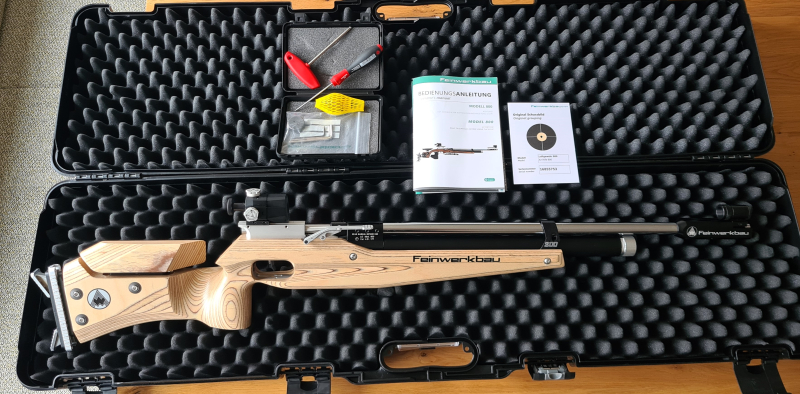 Feinwerkbau Luftgewehr Modell 800 Universal, neu und ungeschossen. – Bild 5