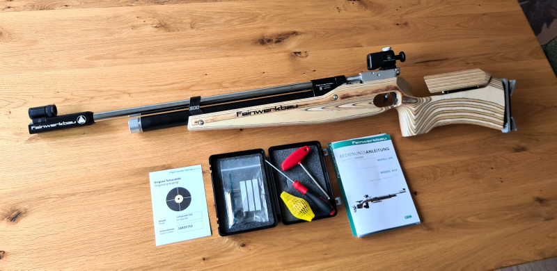 Feinwerkbau Luftgewehr Modell 800 Universal, neu und ungeschossen. – Bild 2