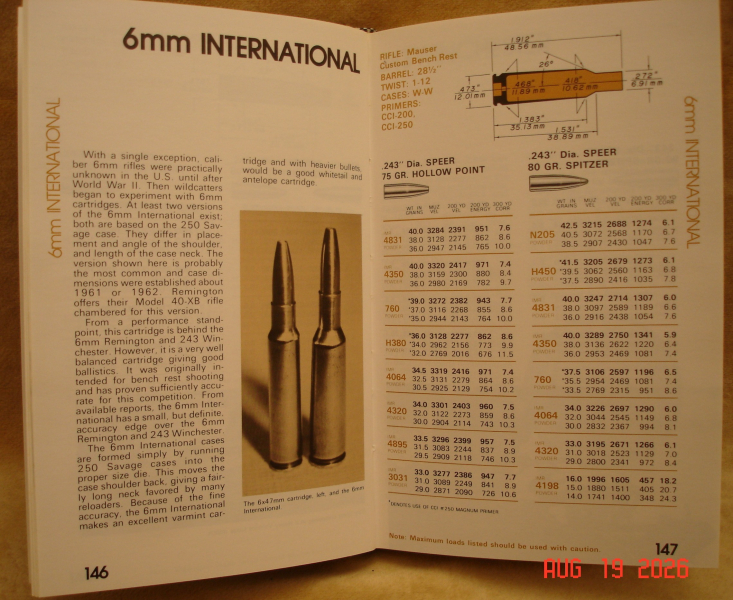 NOSLER und SPEER RELOADING MANUALS - umfassende Übersicht der gängigen Patronen - englisch - – Bild 2