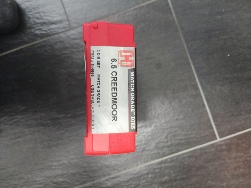Hornady Match Grade Matrizensatz 6,5 Creedmoor – Bild 2