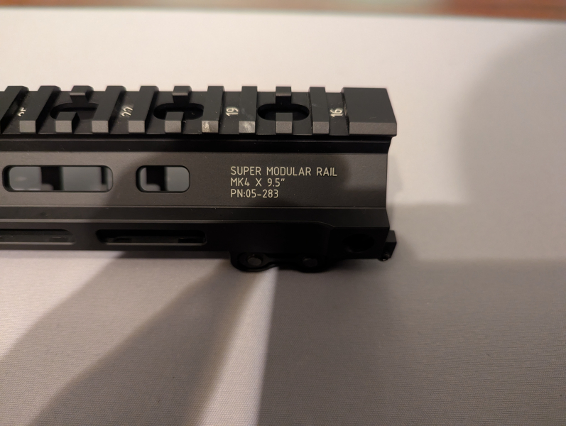 Geissele MK4 Super Modular Handguard 9,5" MLOK Vorderschaft passend für AR15 – Bild 2