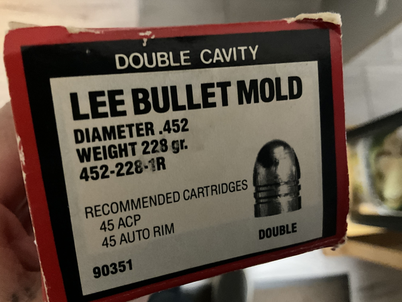 Lee Doppelkokille 90351 .452/228gr. Rundkopf – Bild 5