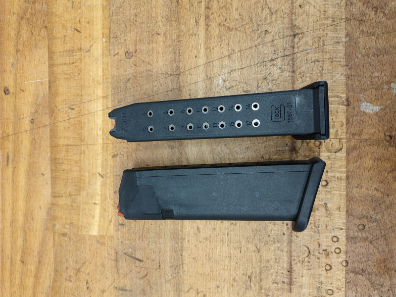 Glock Magazine 9mm 17-Schuss Glock 17 – Bild 1