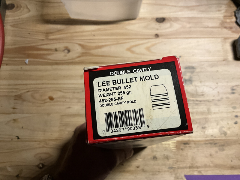 Lee Doppelkokille.452 / 255gr.Round Flat – imagem 2