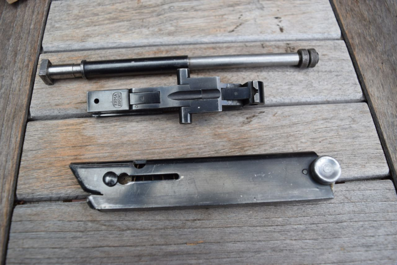 P08 ERMA Einstecksystem für P08 .22 lfB WaA Wehrmacht Polizei Sammlerwaffe – Bild 1
