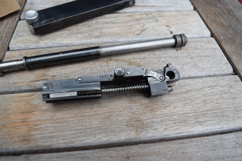 P08 ERMA Einstecksystem für P08 .22 lfB WaA Wehrmacht Polizei Sammlerwaffe – Bild 3