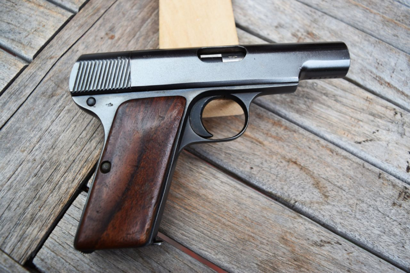 Deutschland Pistole Rheinmetall Modell 2 Cal. 7,65 II WK Sammlerwaffe – Bild 3