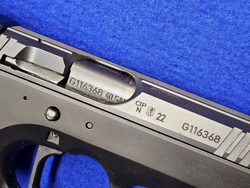 CZ TS 2, Kaliber .40S&W, TOP – Bild 6