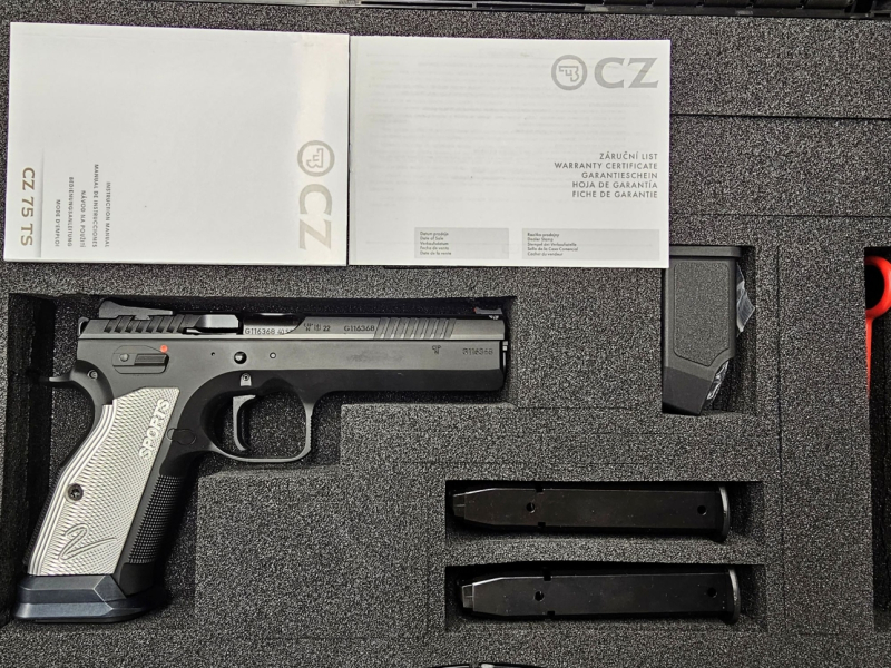 CZ TS 2, Kaliber .40S&W, TOP – Bild 1