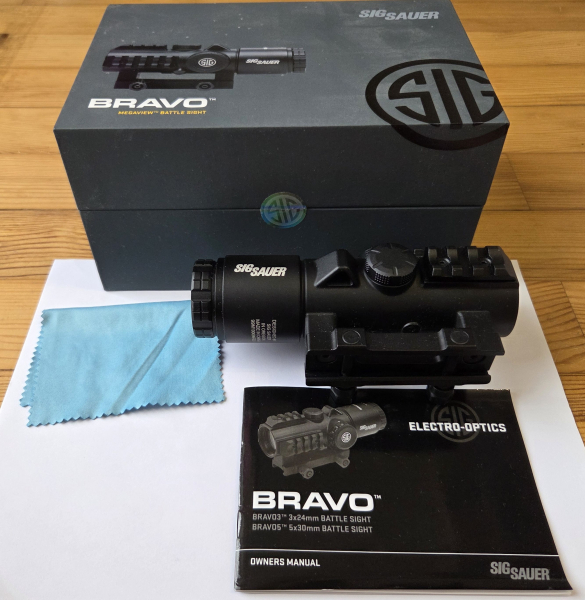 Sig Sauer Bravo 5 Prisma-Visier (5x32) – BDC Reticle (5.56 / 7.62 HSD) – Wie neu! – Bild 3