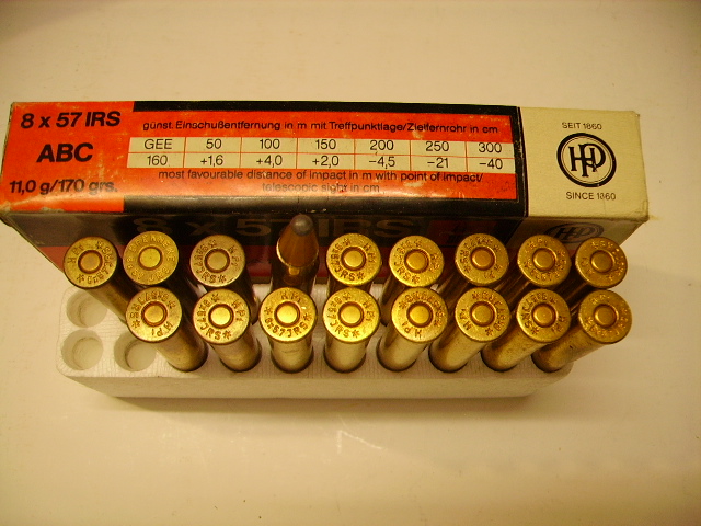 Hirtenberger 8x57IRS ABC Geschoss – Bild 1
