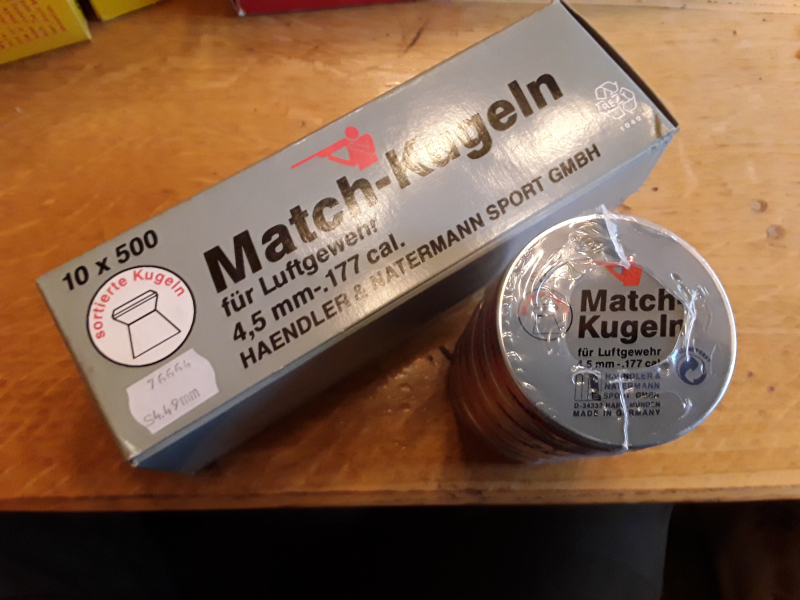 5000 Luftgewehrkugeln H&N 4,5mm/.177 – nuotrauka 2
