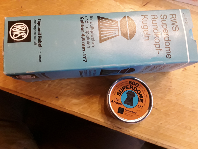 5000 Luftgewehrkugeln RWS Superdome 4,5mm/.177 – 2. kép