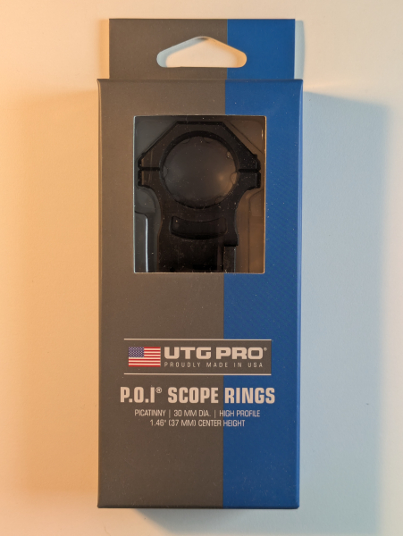 UTG Pro P.O.I. Montageringe 30mm High Profile – OVP – Bild 1