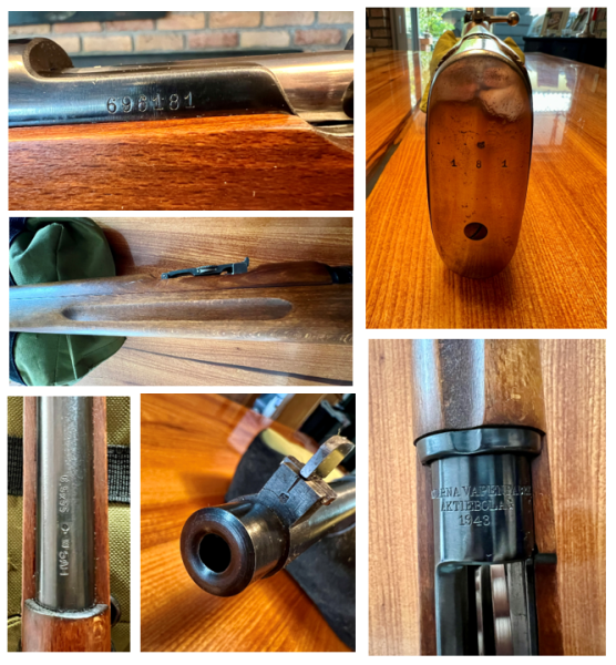 Husqvarna Schwedenmauser M96 Kaliber 6,5x55 (Bj. 1943) Kein Carl Gustaf, kein Mauser Oberndorf – Bild 3