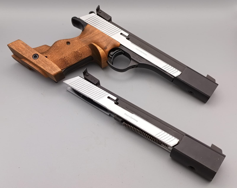 ERMA ESP 85A Rainbow Edition – .32 S&W Long WC mit Wechselsystem .22 lfb – im Originalkarton – Bild 2
