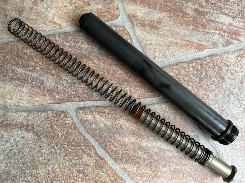 M16A1 M16A2 Schaftteile BufferTube mit Feder Colt AR15 – Bild 1