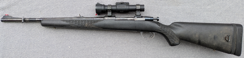 Mauser 98 8x57 IS Picatinny Aimpoint 9000l Handspanner Nachsuche – Bild 2