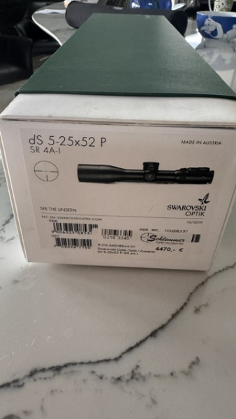 Zielfernrohr Swarovski DS 5-25x52 P SR Gen. I - Absehen 4A-I – Bild 5