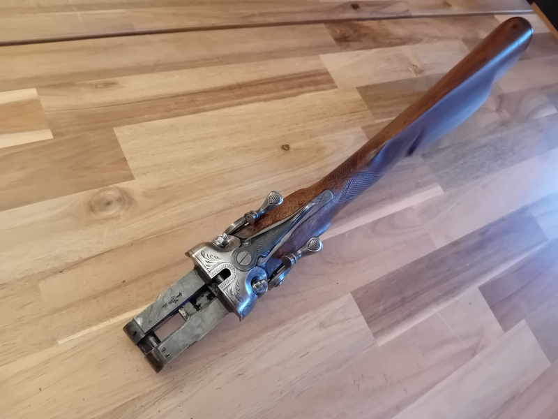 Hahndoppelflinte Westernflinte Coachgun 12-70 – Bild 6