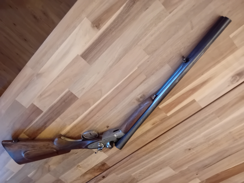 Hahndoppelflinte Westernflinte Coachgun 12-70 – Bild 2