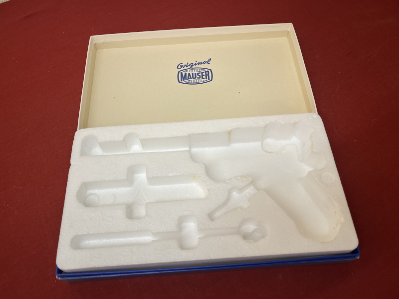 Original Mauser Parabellum Karton – leer – Bild 3