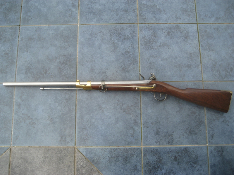 Husarenmuskete M1786, Steinschl. "Pedersoli" Sondermodell, neuw. – Bild 2