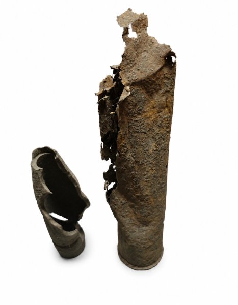 8,8cm Hülse + Granate BODENFUND – Bild 1