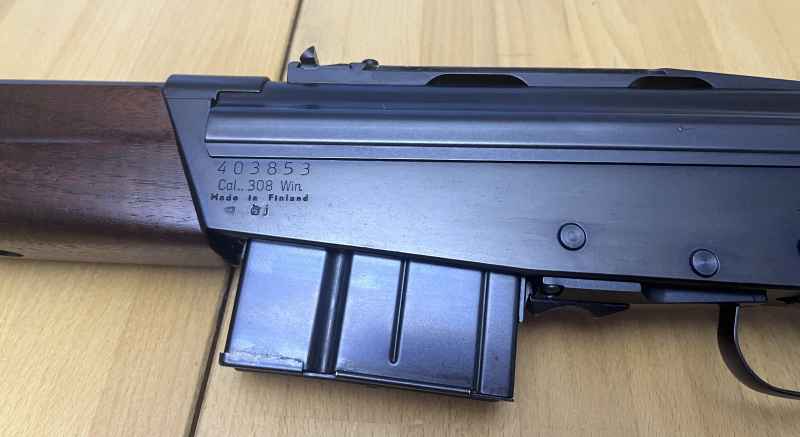 Selbstladebüchse Valmet M88 Petra, Kaliber 308win., Topzustand!! – Bild 4