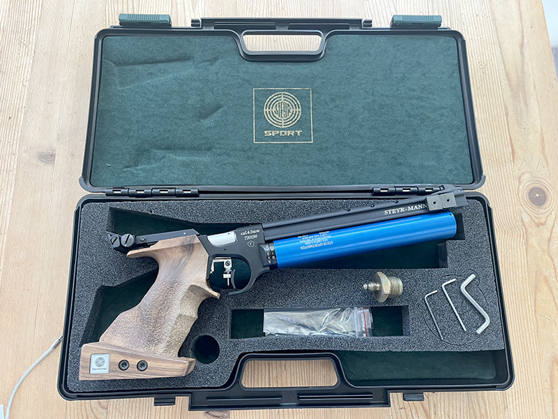 Luftpistole Steyr Mannlicher LP 10 Griff L – Bild 1