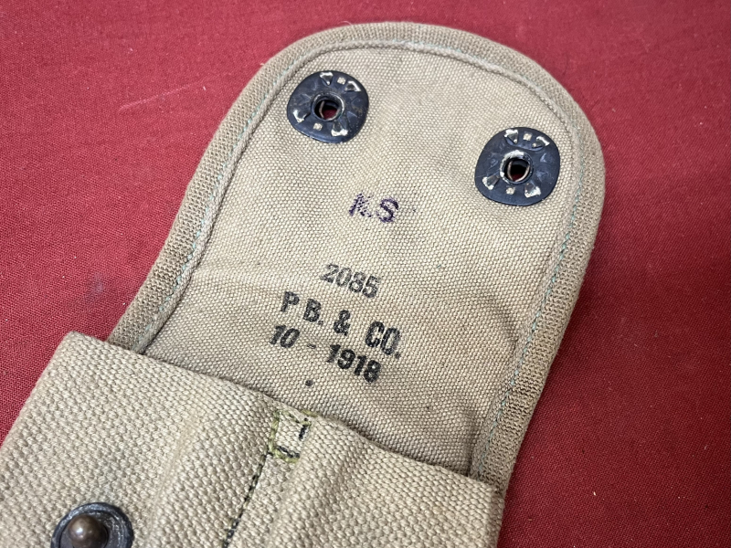 Original US Army M1911 Magazintasche – P.B. & Co. – 1918 – 1. Weltkrieg – Bild 3