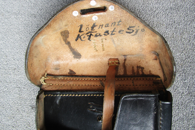 Pistolentasche Koffertasche für Pistole 38 P38 cww 1941 Carl Weiss Braunschweig WaA nicht P08 – Bild 6
