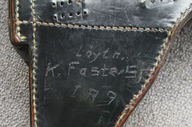 Pistolentasche Koffertasche für Pistole 38 P38 cww 1941 Carl Weiss Braunschweig WaA nicht P08 – Bild 4