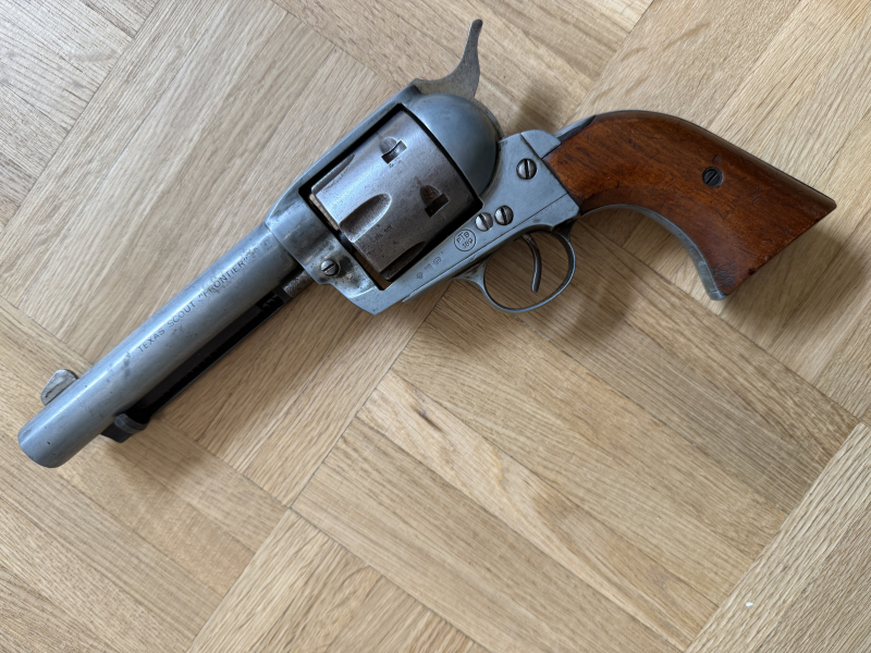 Western-Revolver H Schmidt Mod. 121 B "Texas Scout Frontier" – Kal. 9mm R. Knall – PTB 189 – Bild 2