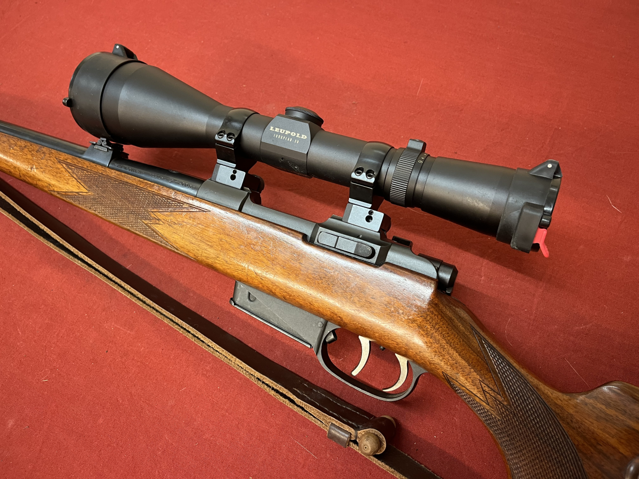 Kriegeskorte & Co. Stuttgart Repetierbüchse – .222 Rem. – Leupold European-30 3–9x50 – Bild 3