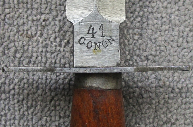 Grabendolch Kampfmesser Mod. 1916 Wehrmacht Kriegsmarine Stiefelmesser Infanteriemesser Gonon 1941 N – Bild 3