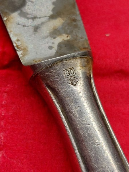 Wehrmacht WK2 Kantinen Messer XX Fundzustand – снимка 2