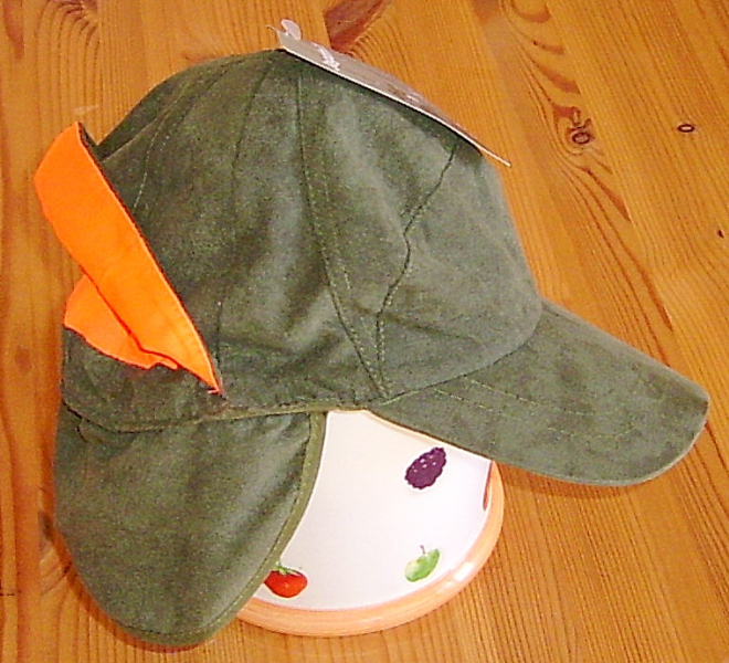 Jagd Mütze Cap oliv – Bild 1