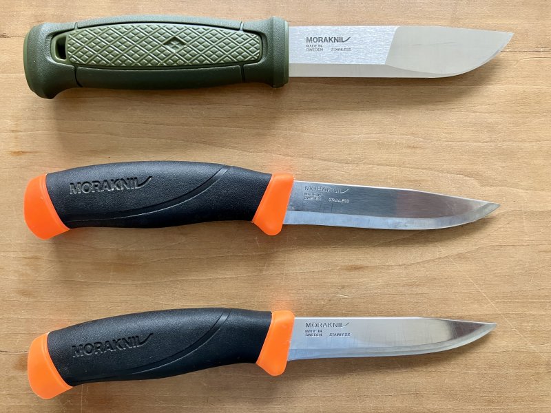3x Morakniv Messer Bundle – 1x Bushcraft Forest + 2x Companion – Bild 1