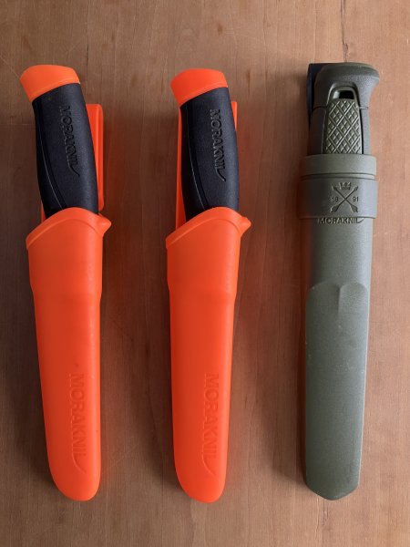 3x Morakniv Messer Bundle – 1x Bushcraft Forest + 2x Companion – Bild 3