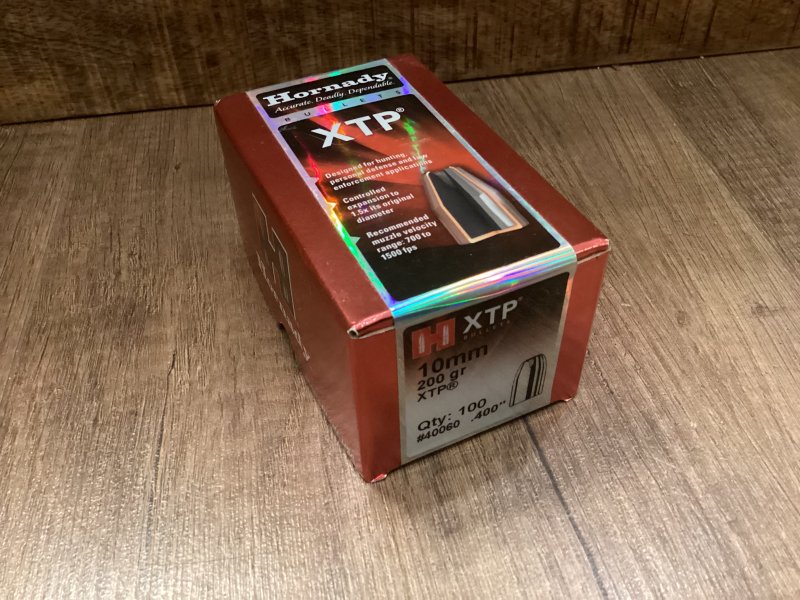 100St. Hornady XTP Geschosse Cal. 10 mm .400 - 200gr. – Bild 1