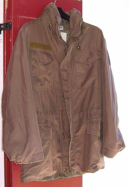 Jagd Pirschjacke Parka Gr. L dunkel oliv – Bild 1