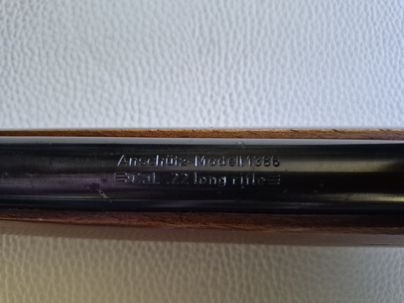 Anschütz KK Einzellader Gewehr Modell 1386 – stampa 5