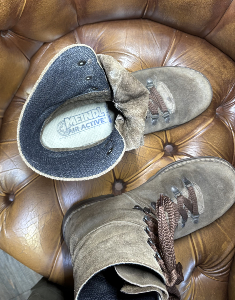 +++++MEINDL leichte Leder Sommer Safari Jagd Boots/Stiefel AFRIKA +++++ – Bild 3