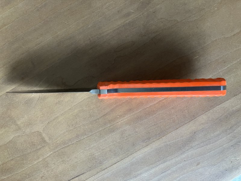 Reinhard Müller MSP Spezial Droppoint CPM S90V G10 Orange unbenutzt – Bild 4