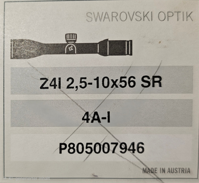 Swarovski Z 4 i (Rotpunt defekt) – Bild 5