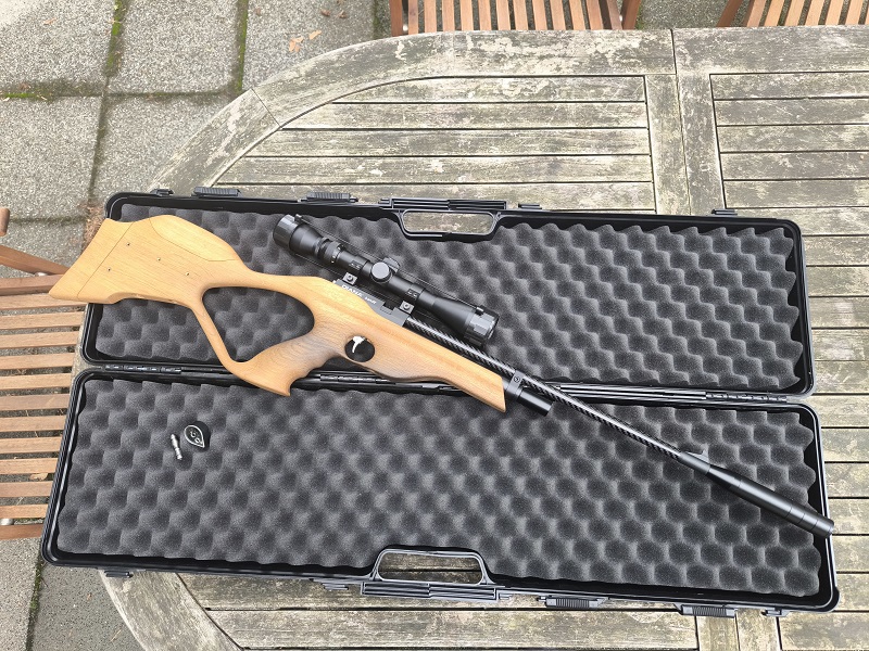 Diana Bandit mit Holzschaft Pressluft PCP Luftgewehr 4,5mm – Bild 2