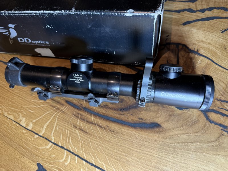 Ddoptics Zielfernrohr 1-6x24 mit Blaser sattelmontage. – Bild 3